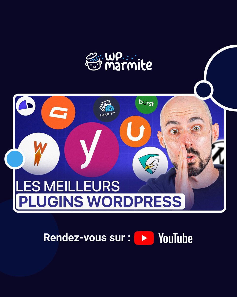 wpmarmite's tweet image. Quels sont les meilleurs #plugins #WordPress en 2026 ?

Entre les extensions pour le #SEO, la performance, la sécurité ou encore les conversions, le choix peut vite devenir compliqué.

Et pour cause : il existe des dizaines de milliers de plugins disponibles sur le marché.

Alors