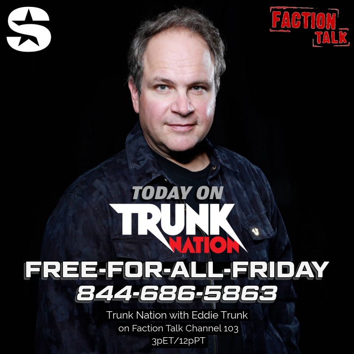 Trunk Nation on SXM Faction Talk Channel 103 tweet media