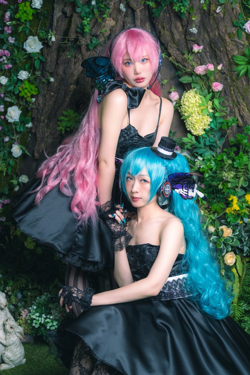 tekuno06's tweet photo. 【cospldy/コスプレ】

VOCALOID
magnet
　　　
Miku:@tksr__55ts
photo:@ksng_photo https://t.co/OGx2WYqhh5