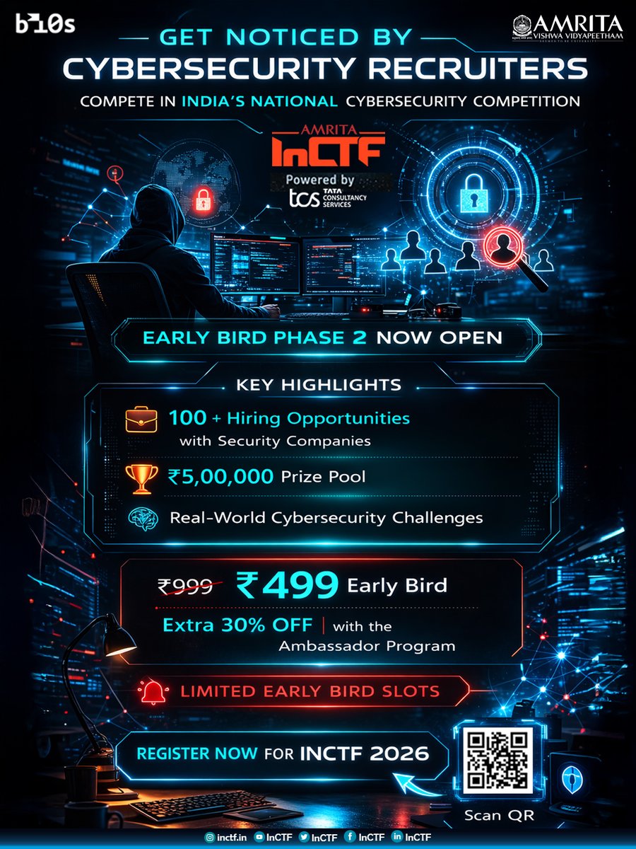 Amrita InCTF tweet media