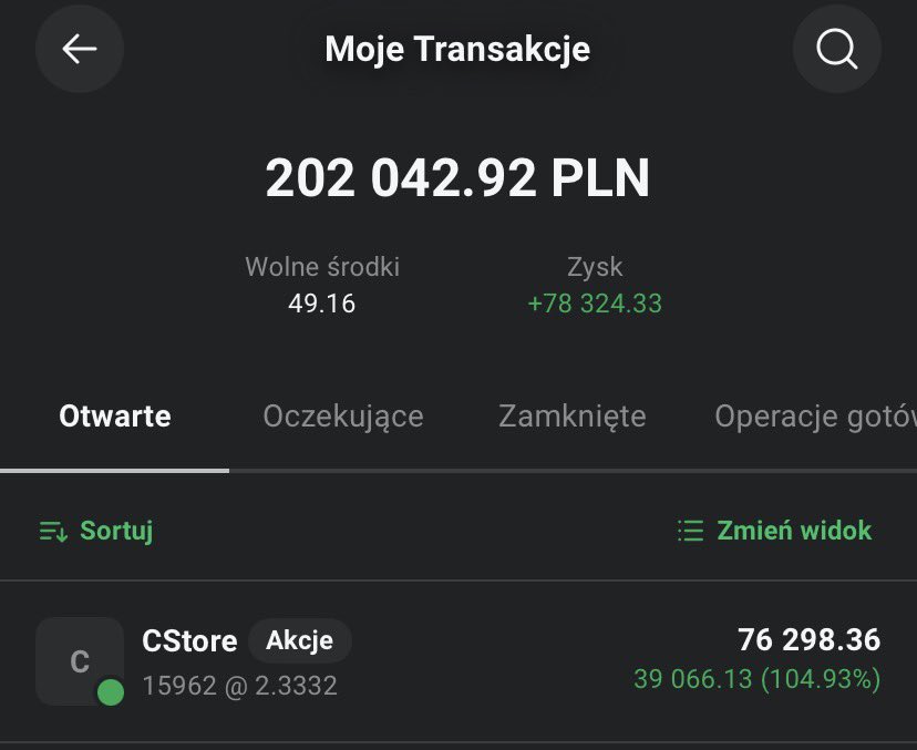 boMiToLotto's tweet image. #CStore - pierwsze 100% zrobione. Szybko poszło 🫡😎🙈