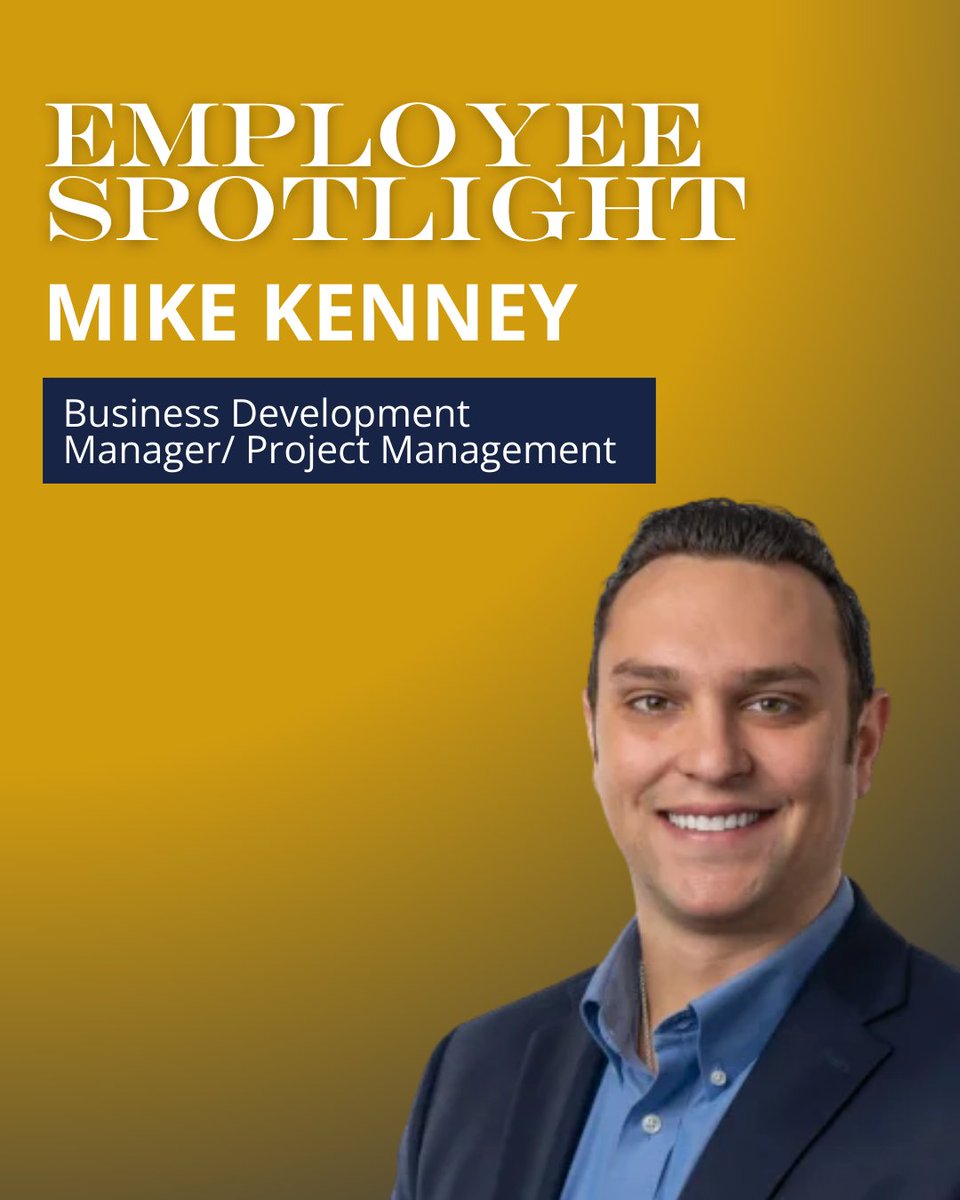 We’re proud to spotlight Mike Kenney, who stepped into a new role supporting our Business Development and Project Management teams at W.T. Kenney. 

Thank you, Mike, for your commitment to building lasting relationships.

#WTKenney #TeamSpotlight #Leadership
