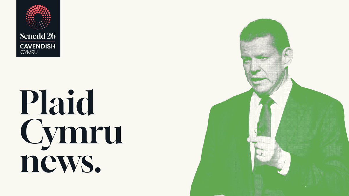CavendishCymru's tweet photo. 🚨Plaid Cymru will launch their Senedd Election campaign on March 30th in Bedwas, and launch their manifesto at Theatr Clwyd in Mold on April 9th. https://t.co/acAU70OmYK
