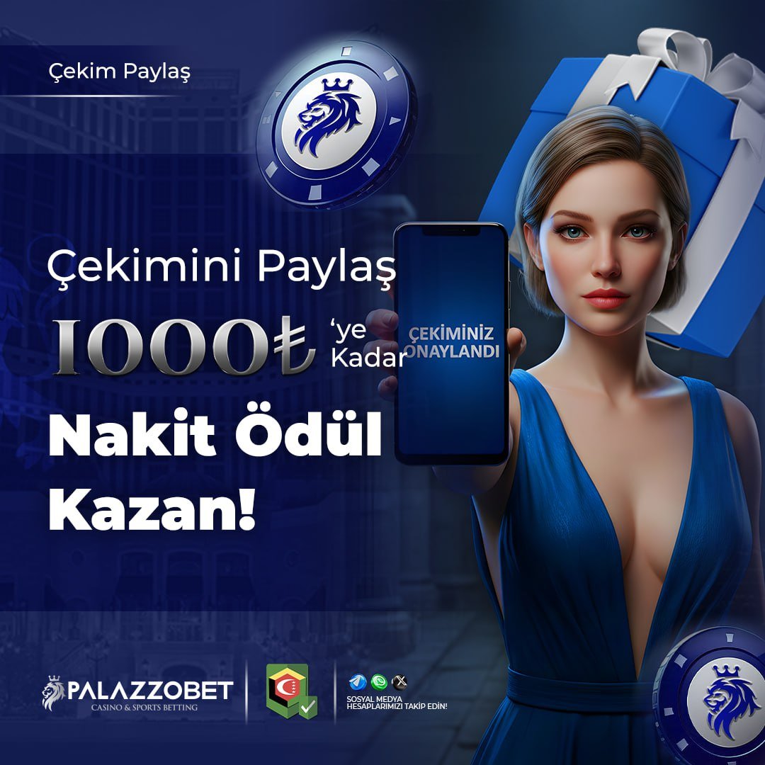 palazzoxresmi's tweet photo. 😀 Palazzobet’te kazananlar sadece oynayanlar değil, paylaşanlar!
✨ Çekimini paylaş, kazancını taçlandır!
💰 Paylaşımınla 1000₺’ye kadar nakit ödül kazanma şansı seni bekliyor.
🤩 Güncel Giriş: https://t.co/mCCSEgRh5E
#palazzobet #cekimpaylas #bonusu https://t.co/uhlsnWw5gB