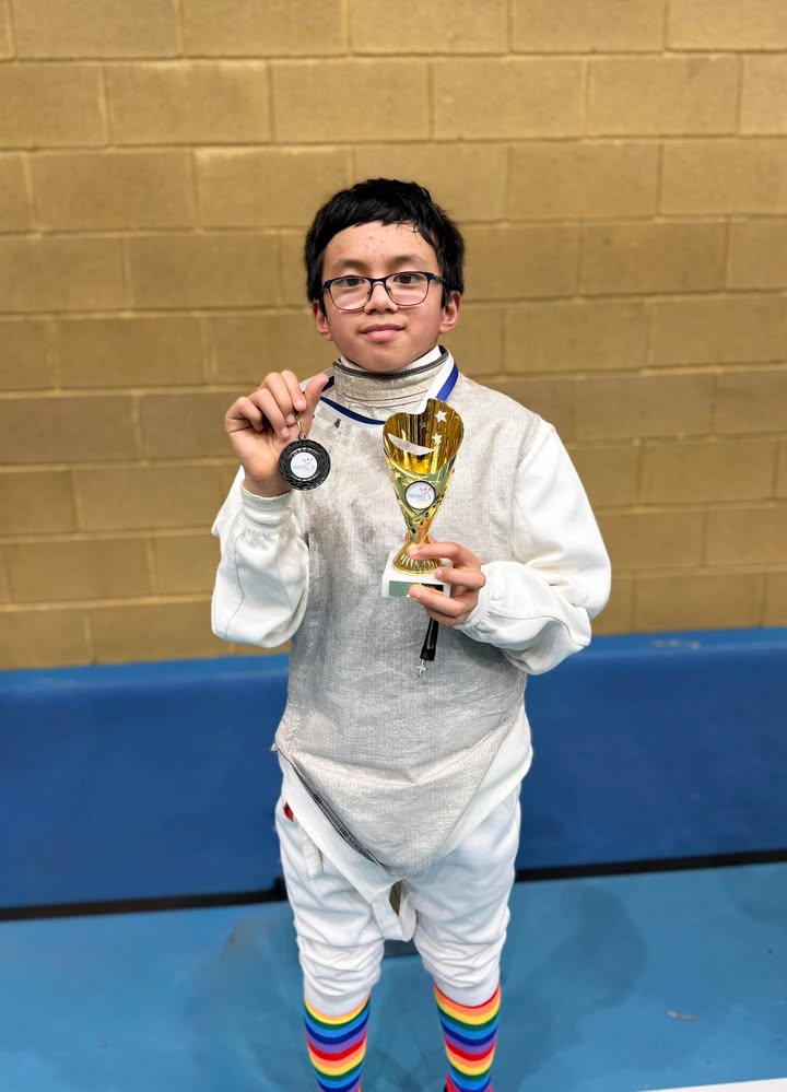 MethodyBelfast's tweet image. Well done to Aleph, Form 1, who achieved 1st place overall in the Under-12 Foil category in the NIJFS (Northern Ireland Junior Fencing Series), with the final event held at Sullivan School. 

#MCB #Methody #MadetoLead