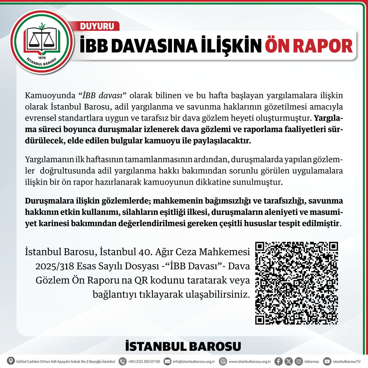 İstanbul Barosu tweet media