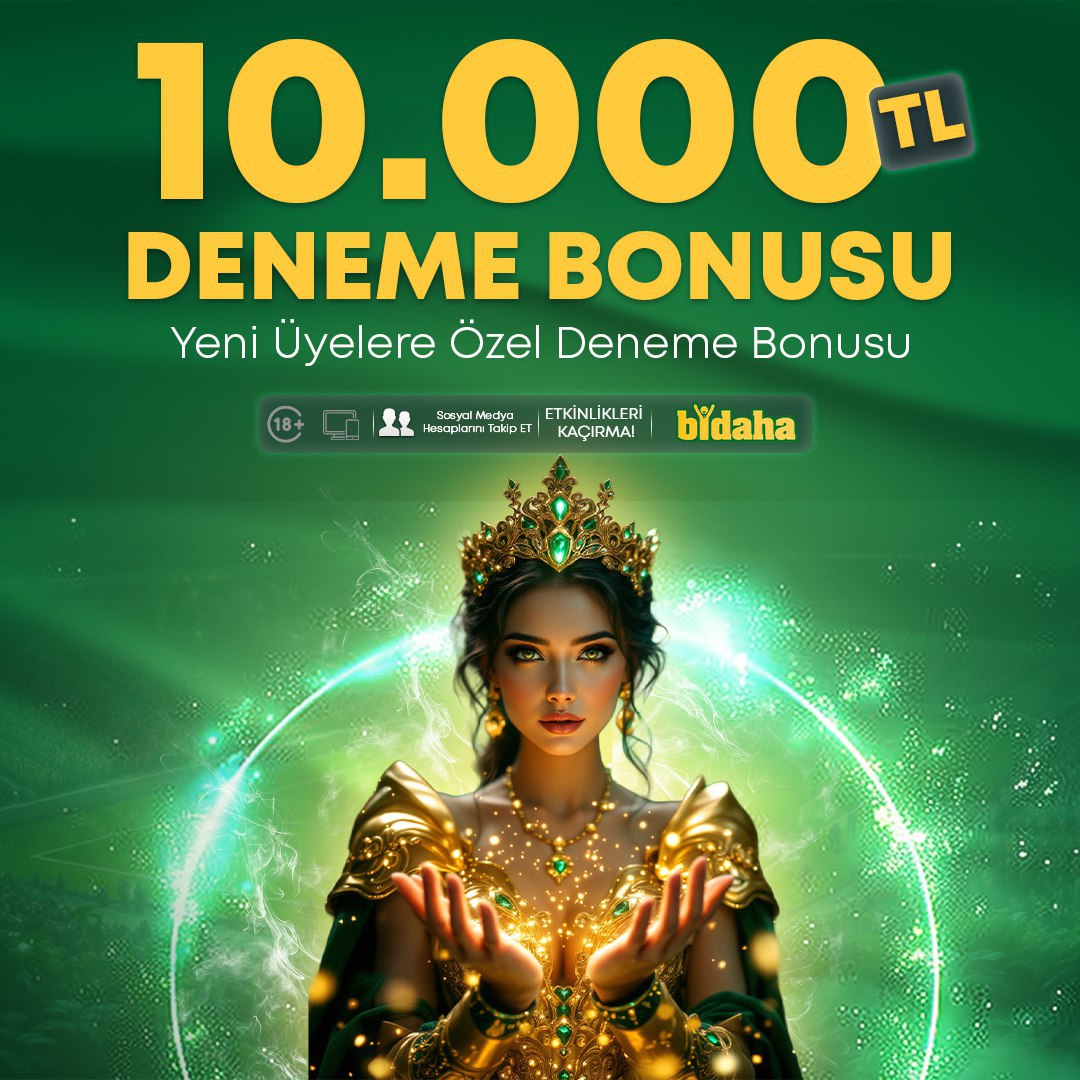 ⚡ SEÇENEK 1 : BiDaha'dan Yeni Üyelere Özel 10.000 TL Değerinde Endophina Sağlayıcısının ''Rabbits Rabbits Rabbits Oyununda Geçerli Freespin

⚡ SEÇENEK 2 : Endorphina Alanında Geçerli 1.000 TL NAKİT DENEME BONUSU

🔗 GÜNCEL GİRİŞ (t2m.io/Bidaha)