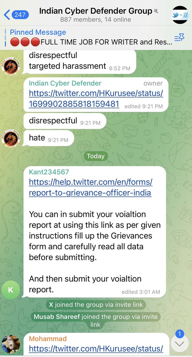There is literally a gang of 1000 foreigners going around mass reporting people and have been doing this for weeks lmao.