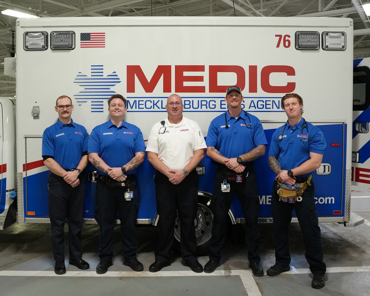 MecklenburgEMS's tweet image. Today’s the day! Paramedics Parker, Chandler, Joe and Chris are heading to the Regional Paramedic Competition.

We’re proud to have the best of the best representing Medic. Go show them how it’s done!

#EMS #Paramedic #EMSlife #Paramediclife #FirstResponders