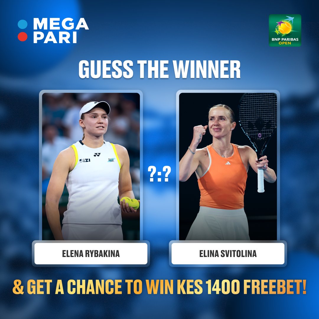 mpari_kenya's tweet photo. 🎁 FREE BET 🎁

Rules:
✅ Follow us 👀
❤️ Like this post
👥 Tag as many friends as possible
🆔 Comment with your answer and your Megapari ID

🏆 20 winners will be drawn at random and announced on 17/3

👇 Participate here 👇 https://t.co/wu00VrST0e