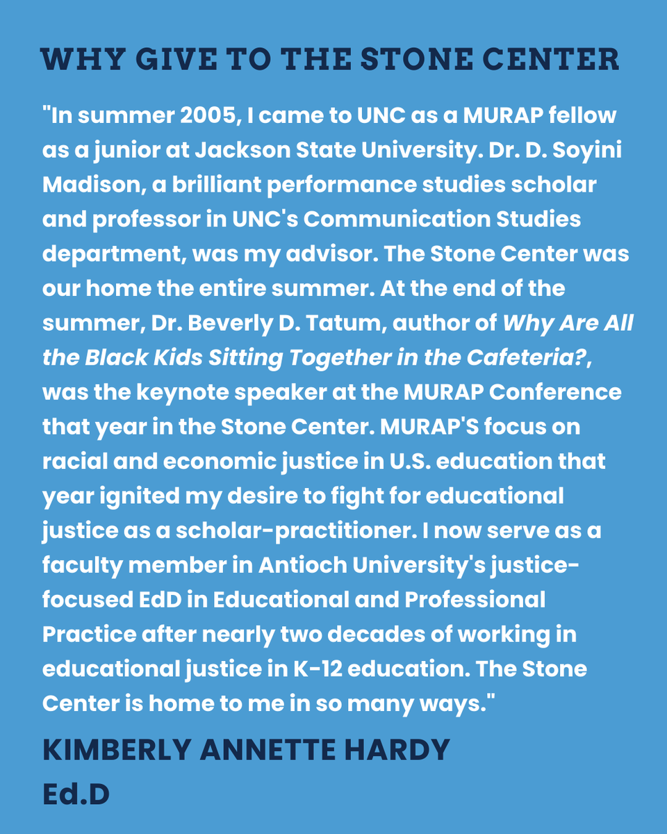 UNC Stone Center tweet media