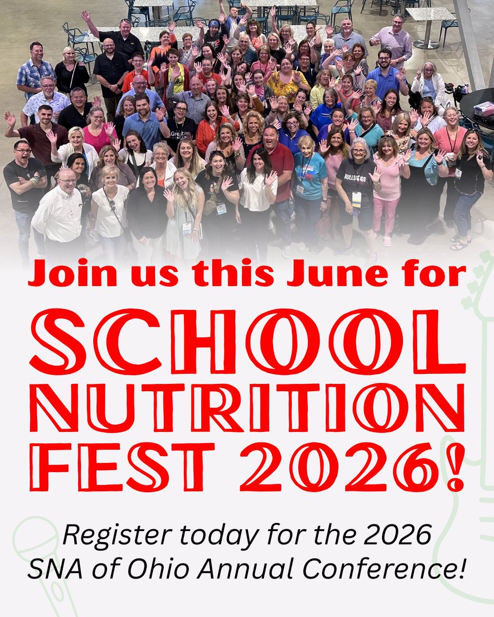 School Nutrition Association of Ohio tweet media