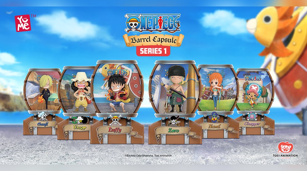 Here’s a look at the One Piece Barrel Capsule Series from YuMe Toys! A ...