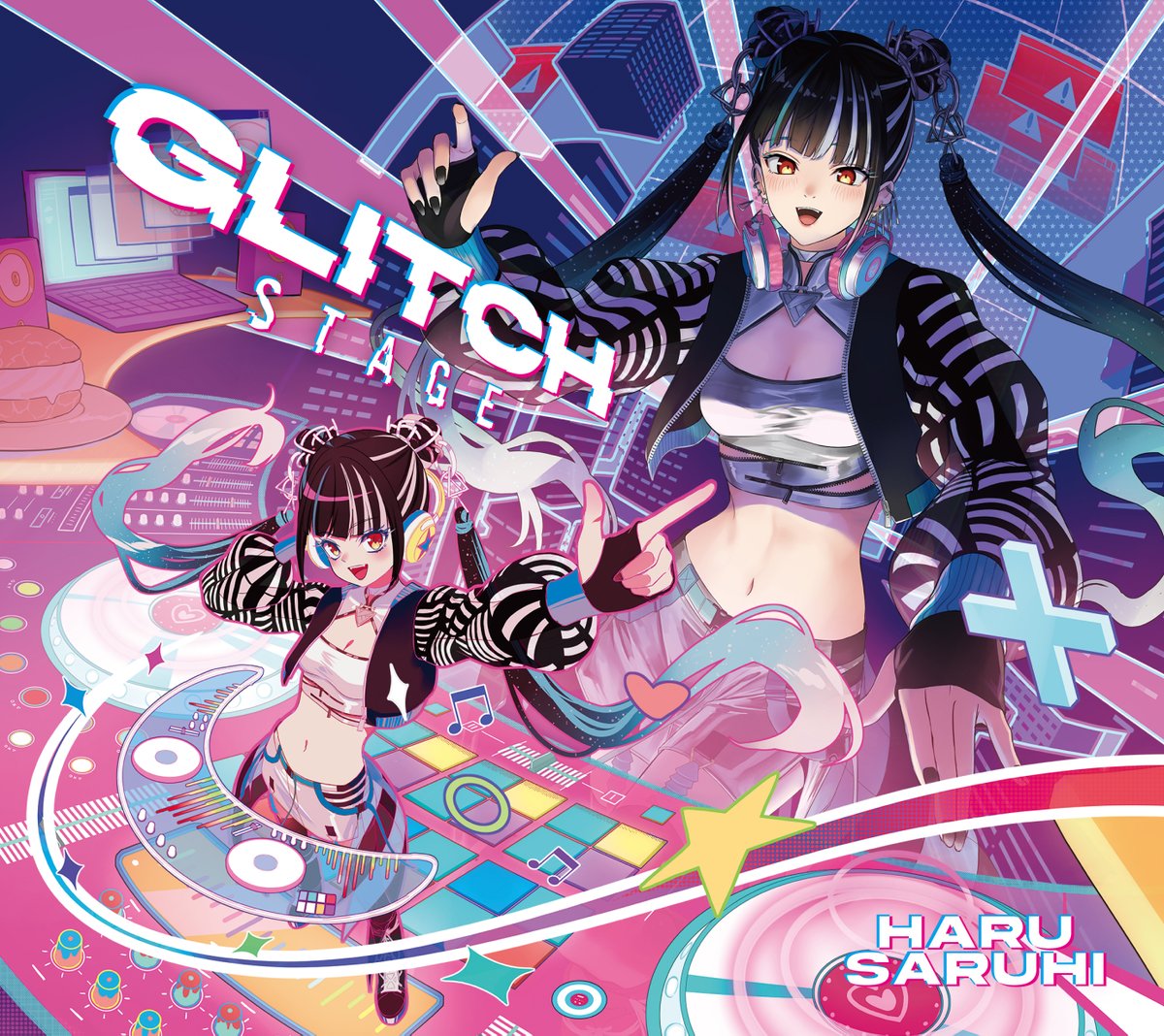 【お知らせ】

春猿火 Remix Album「GLITCH STAGE」

✨ジャケットデザイン公開✨

CD&amp;配信リリースは6月予定となります！
詳細は続報をお待ちください🌀

#春猿火
#春猿火GS