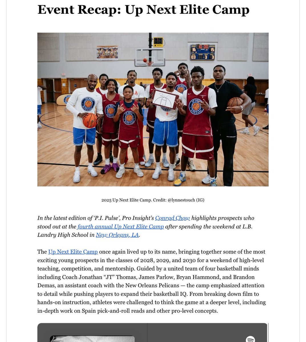 Up Next Elite Camp tweet media