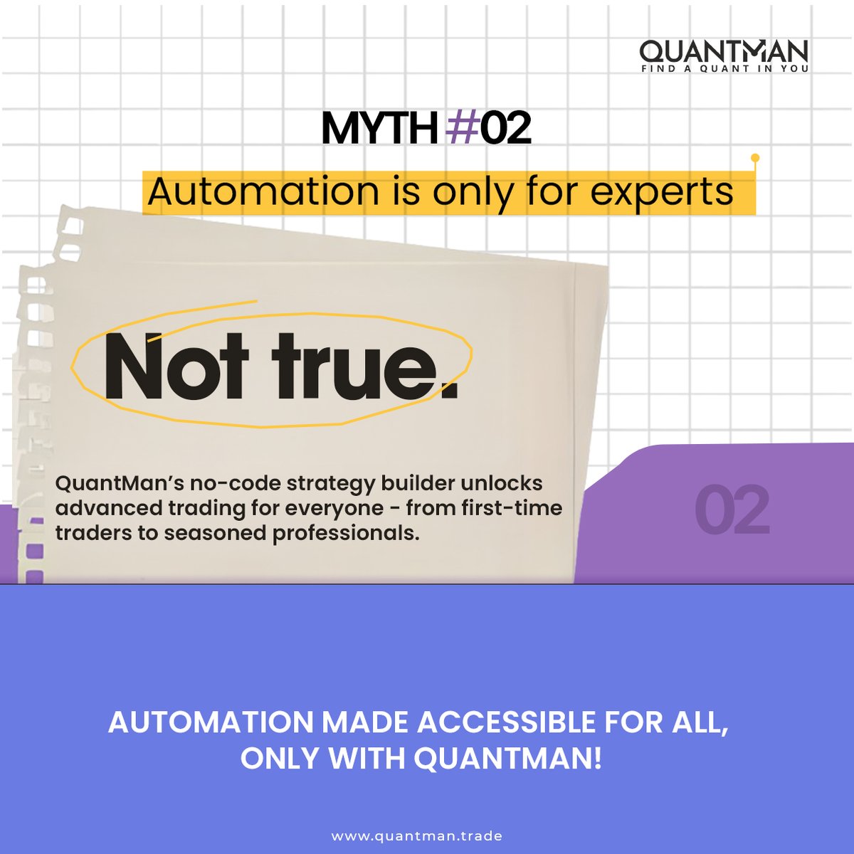 quantman1's tweet image. Many believe automation is only for experts - but that’s just a myth. With QuantMan’s no‑code builder, advanced trading becomes simple and accessible for everyone. Trade smarter, with confidence, only on quantman.trade.

#QuantMan #Algotrading #OptionsTrading #Trading