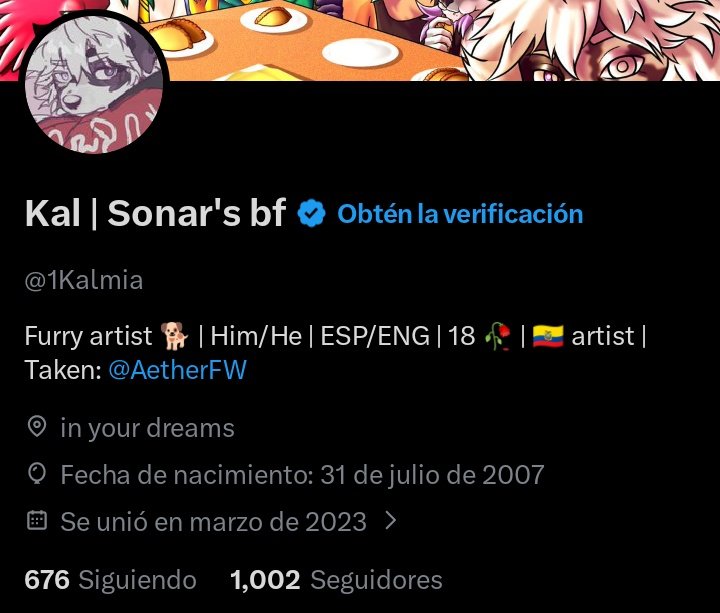 Kal | Sonar's bf tweet media