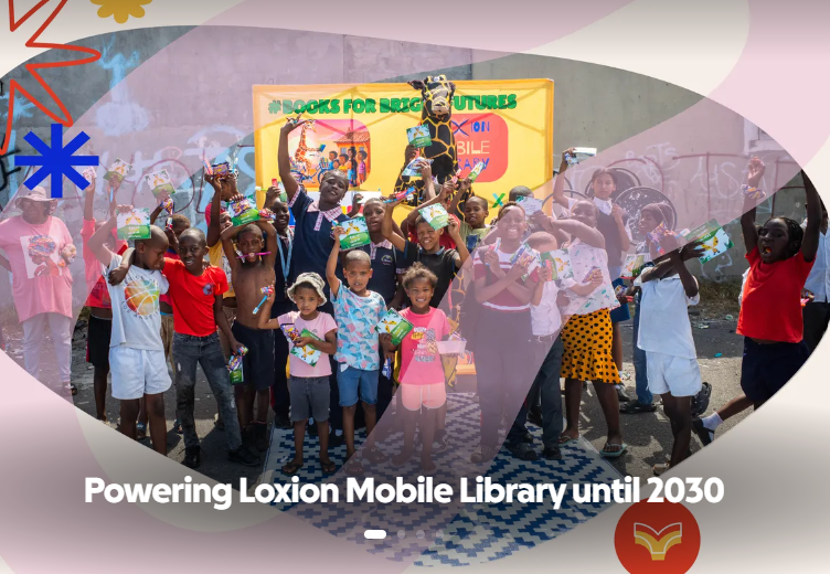 Loxion_Library's tweet photo. 🌍📚 Power Loxion Mobile Library!
We’re on a mission to keep the Loxion Mobile Library moving until 2030 and beyond bringing books, literacy, and opportunities to children in our communities. 💚
✨ Support the journey:
https://t.co/MQ1lW4jyP1
#PoweringLoxion https://t.co/J1BjB9uc0H