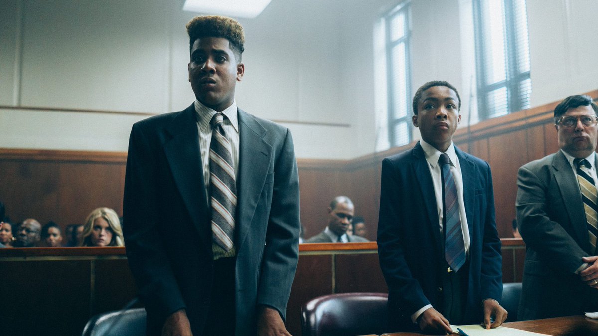 tufpraise's tweet photo. ‘When They See Us’ was completely shut out of the 2019 Golden Globes in a year of almost all-white nominees 🤔 https://t.co/JWHhTggvDV