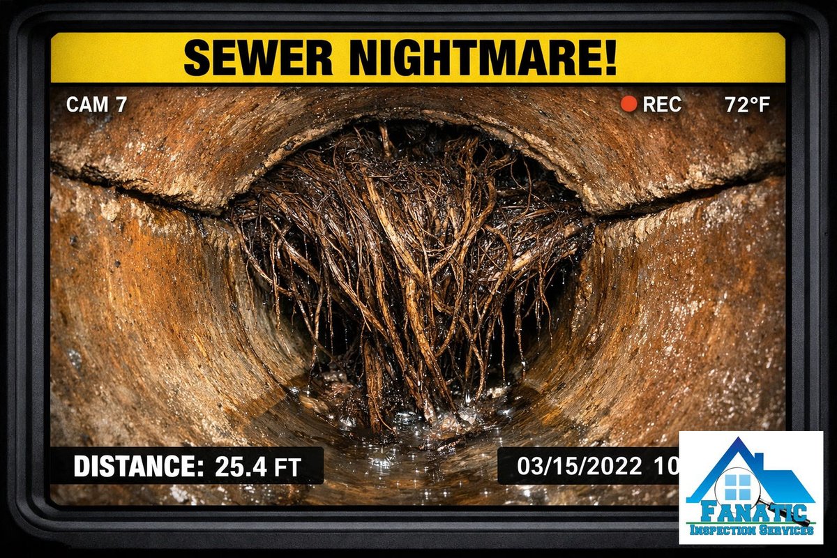 fanaticservices's tweet image. SEWER NIGHTMARE! 🚨 Tree roots love your sewer line. 🌳 They cause massive backups over time. 🚽 Pro Tip: Buying an older home with mature trees? ALWAYS get a sewer scope inspection. #PlumbingTips #HomeBuying #SewerScope #FanaticInspections

https://cdn.marblism.