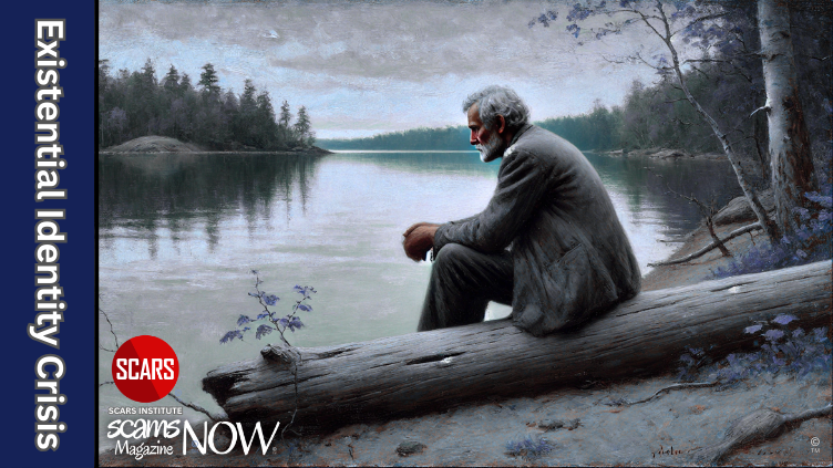 RomanceScamsNow's tweet image. How to Work Through an Existential Identity Crisis for Scam Victims and Survivors 

Beyond the Identity Crisis: A Practical Guide to Finding Stability and Strength in Recovery

scamsnow.com/existential-id…

#SCARSinstitute #SCARS #SCARSeducation #SCARScommunity #ScamRecovery