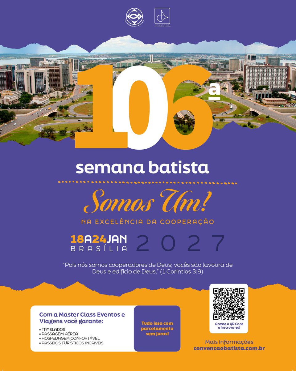 Convenção Batista Brasileira tweet media