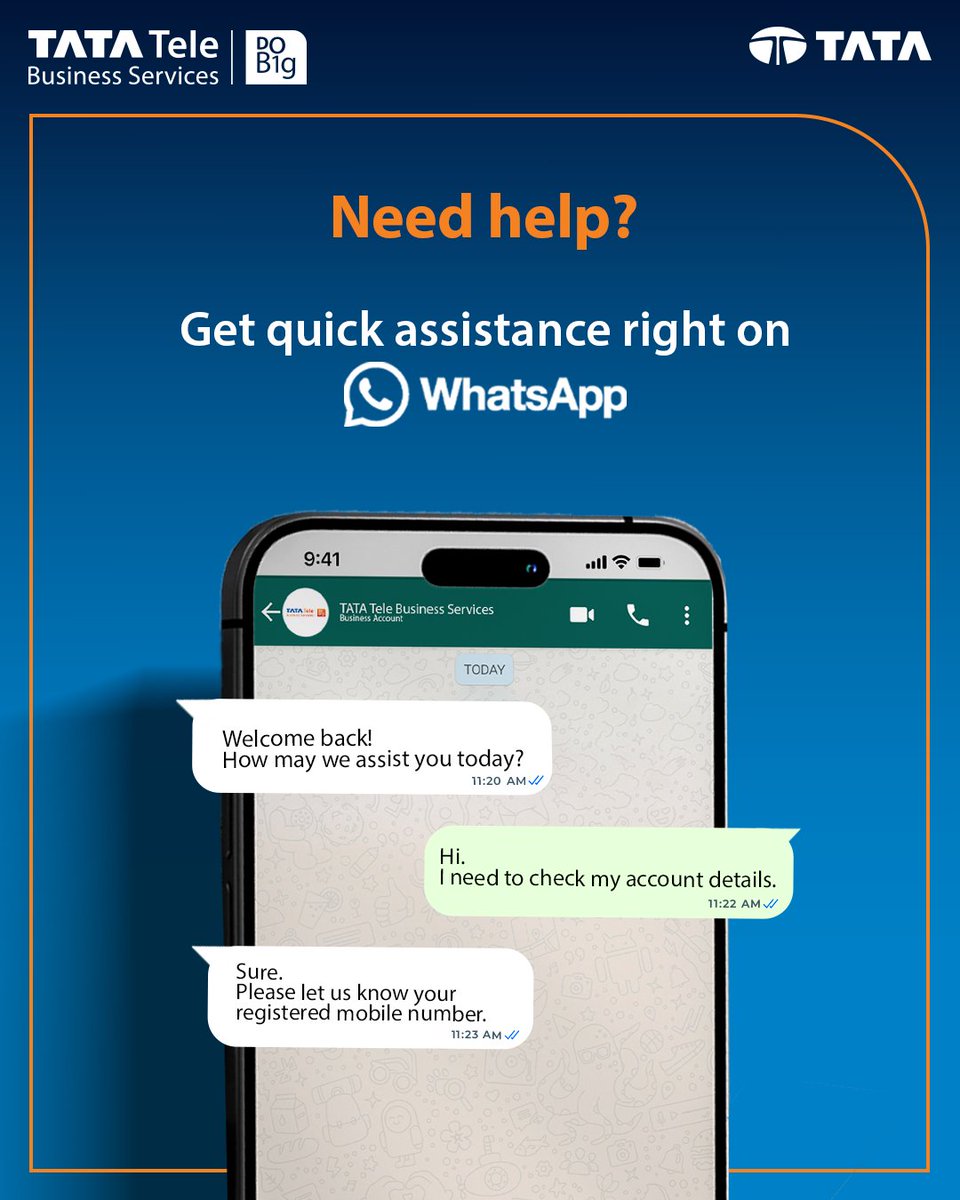 Tata Tele Business Services tweet media