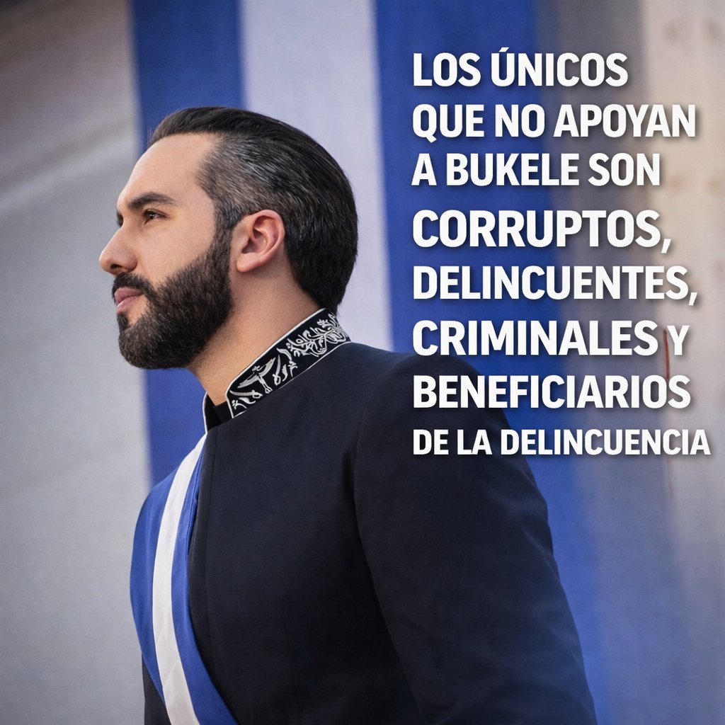 Así de claro: ¿Quiénes son los únicos que no apoyan a <a href="/nayibbukele/">Nayib Bukele</a>?