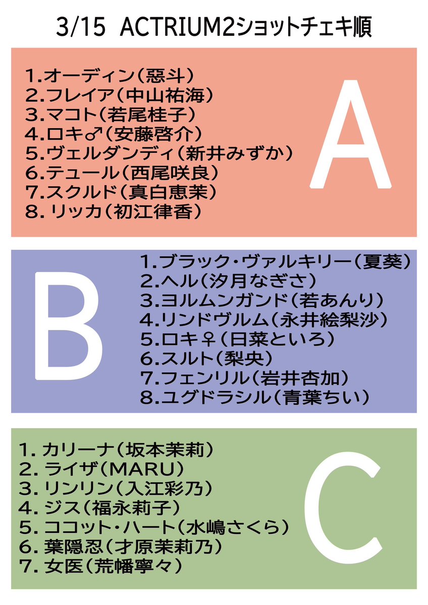 ACTRIUM（アクトリウム）公式 tweet media