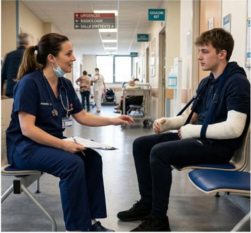 Bonjour madame je viens pour le don de sperme !!!