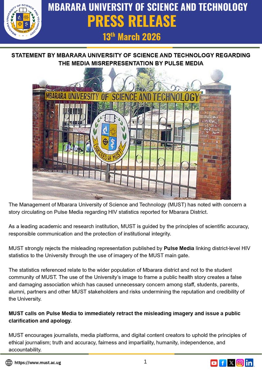 Mbarara University tweet media