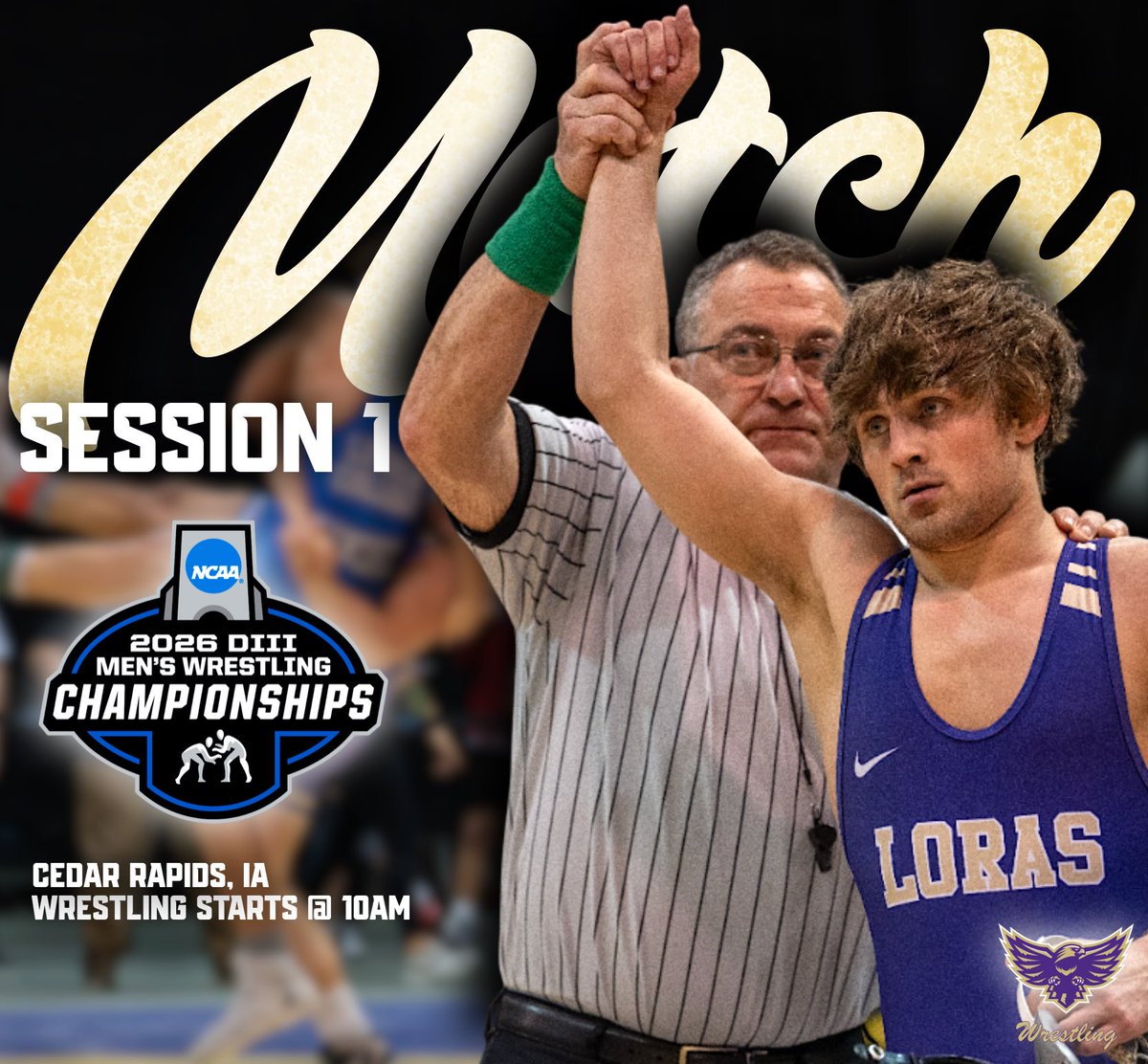 Loras Wrestling tweet media