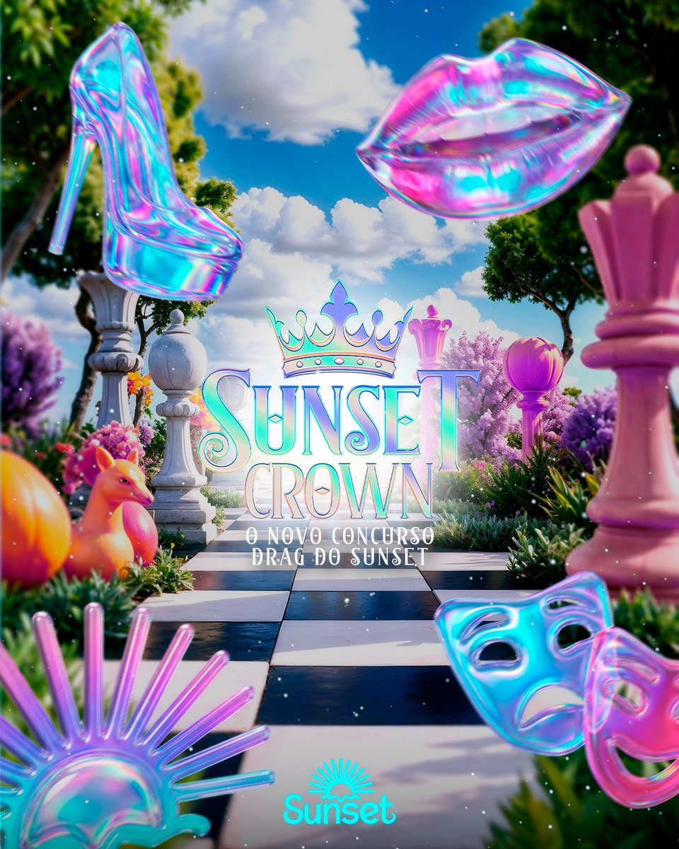 ByronTeixeira's tweet photo. Vem aí o Sunset Crown o novo concurso do Sunset
Tô muito feliz e empolgado com essa nova fase de trabalho e tenho certeza que vocês vão amar assistir a nova temporada de show e performances 

Em breve mais novidades 💜 https://t.co/lFweSZ0kBi