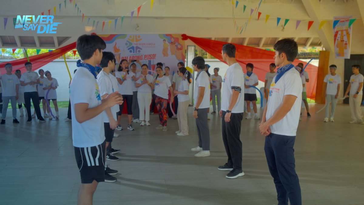 LET THE GAMES BEGIN! 🤩 

#NSDTossWar #NeverSayDieGMA