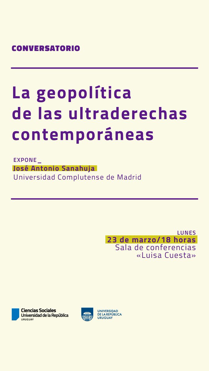 Ciencia Política UdelaR tweet media