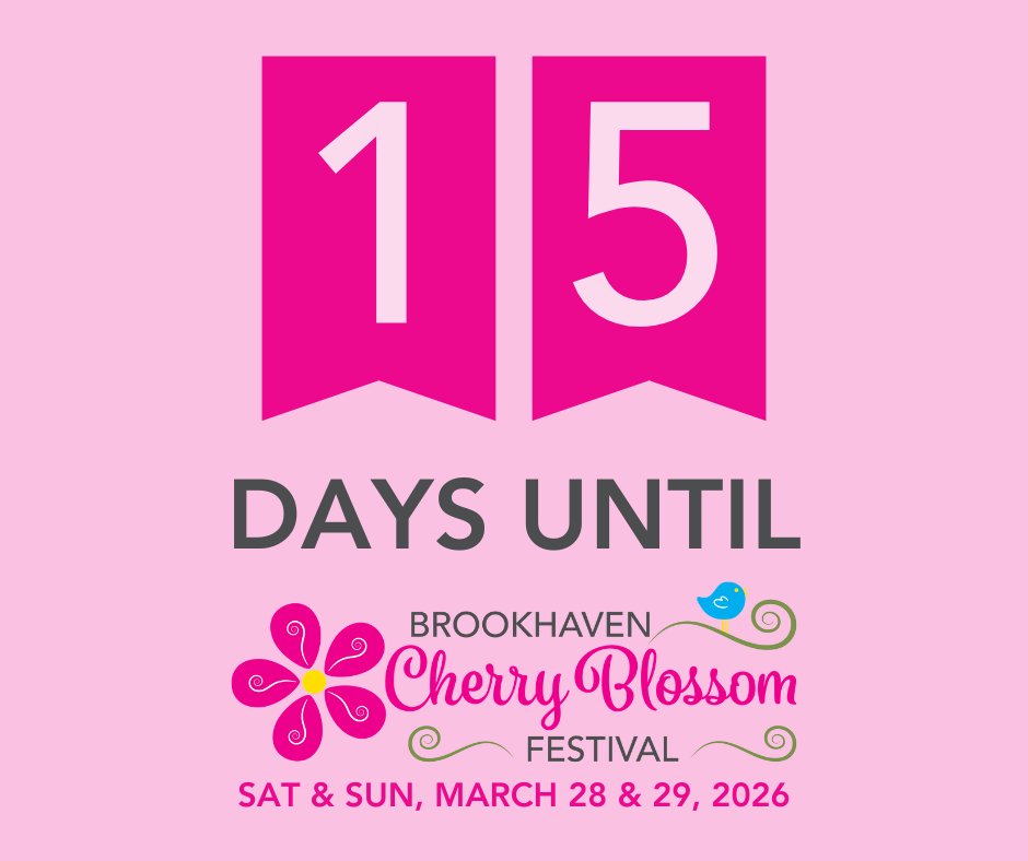 Brookhaven Cherry Blossom Festival tweet media