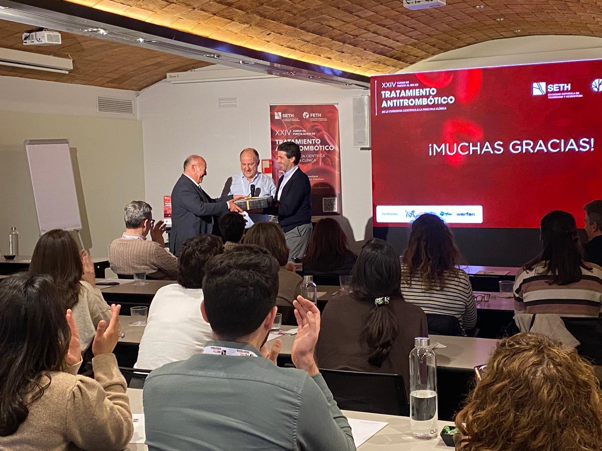 SETH Trombosis y Hemostasia tweet media