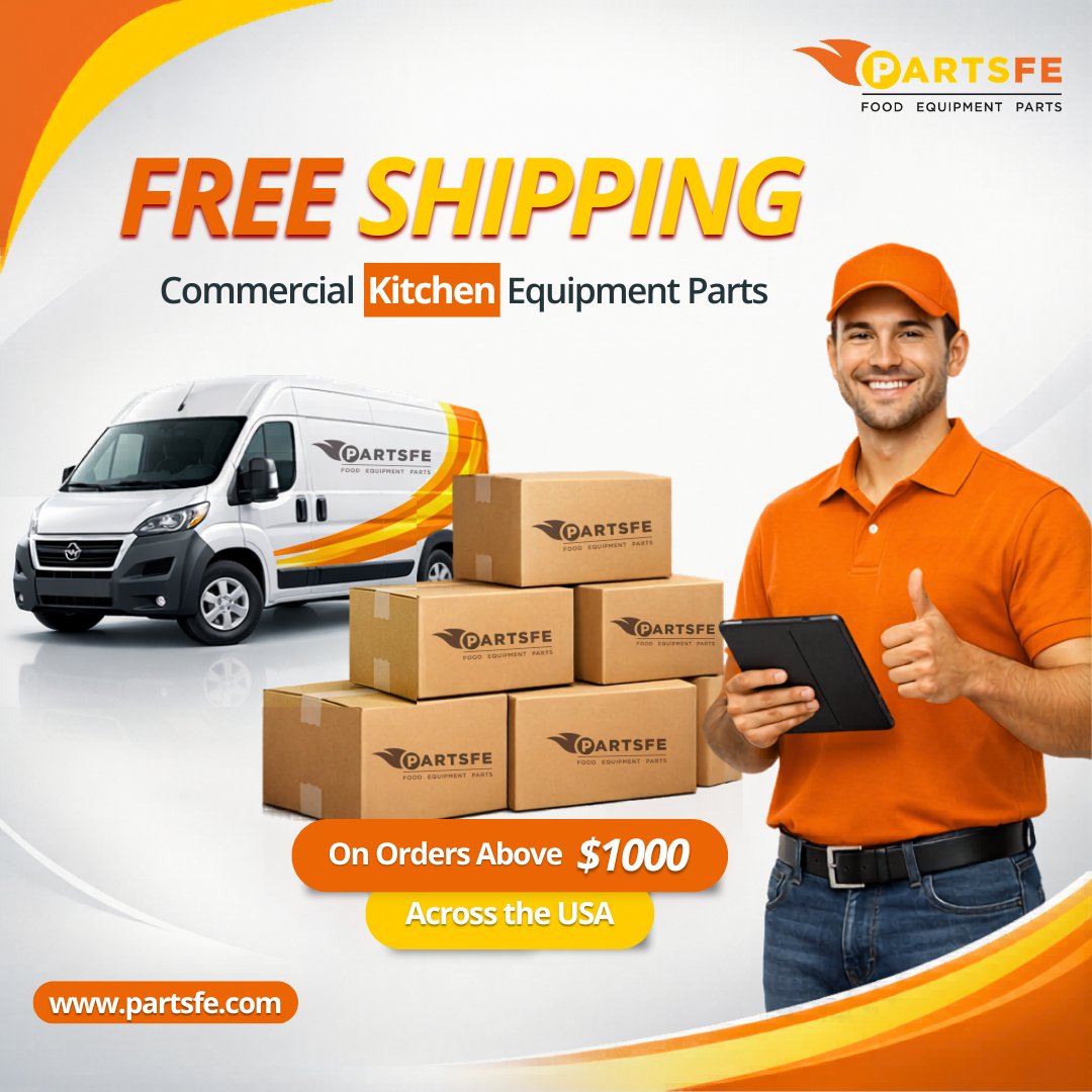 PartsFe's tweet image. Save more on your bulk orders!

We’re offering FREE shipping on all orders over $1000, helping you reduce costs while getting the parts you need delivered straight to your door.

Shop: partsfe.com

#restaurantequipmentparts #freeshipping #partsfe #commercialkitchen