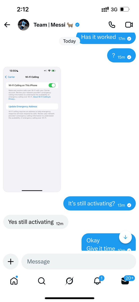 1 year eSIM sorted🤝 Dm me or <a href="/pabloESIM001/">Daniel Smith</a> to purchase yours✅