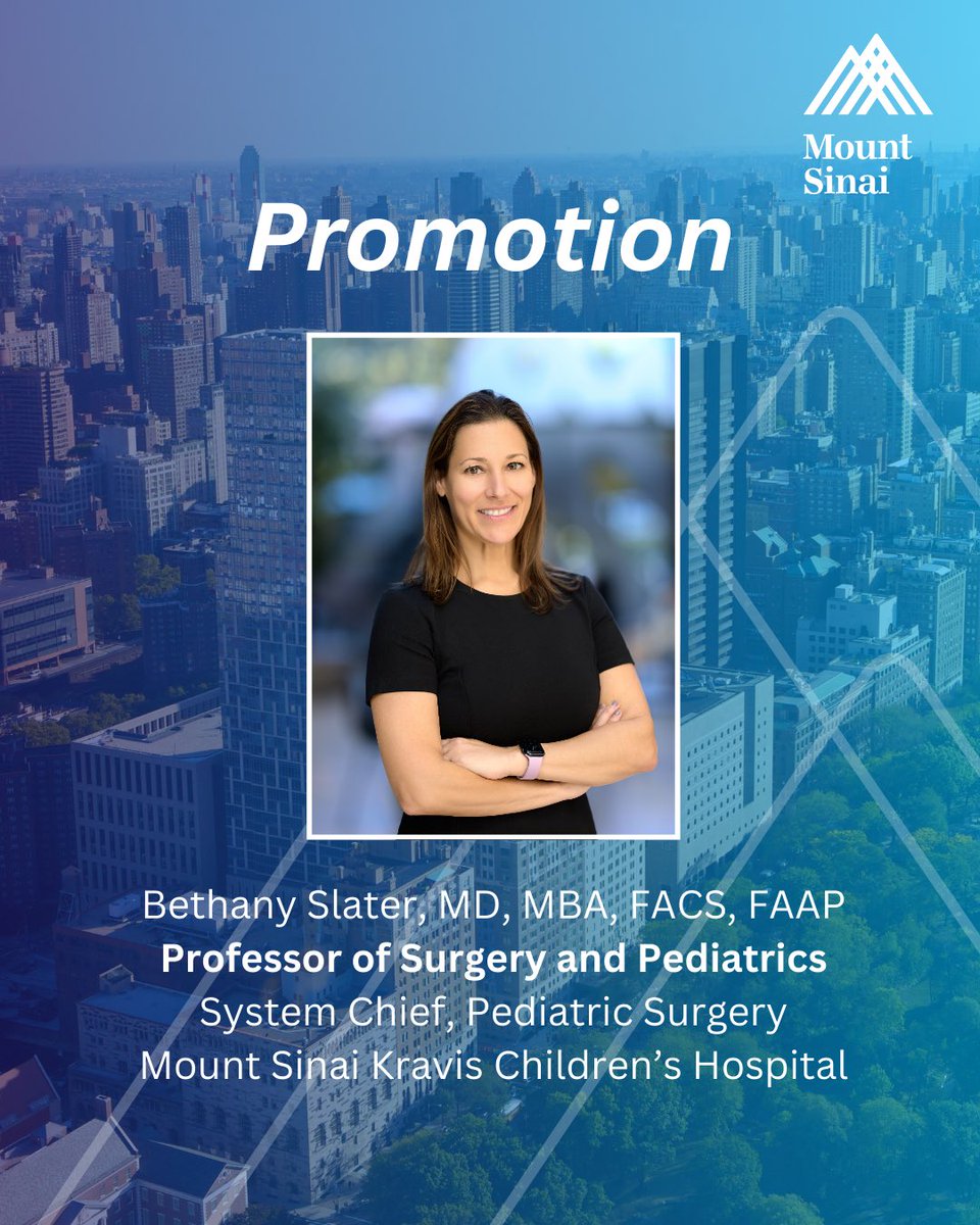 Mount Sinai Surgery tweet media