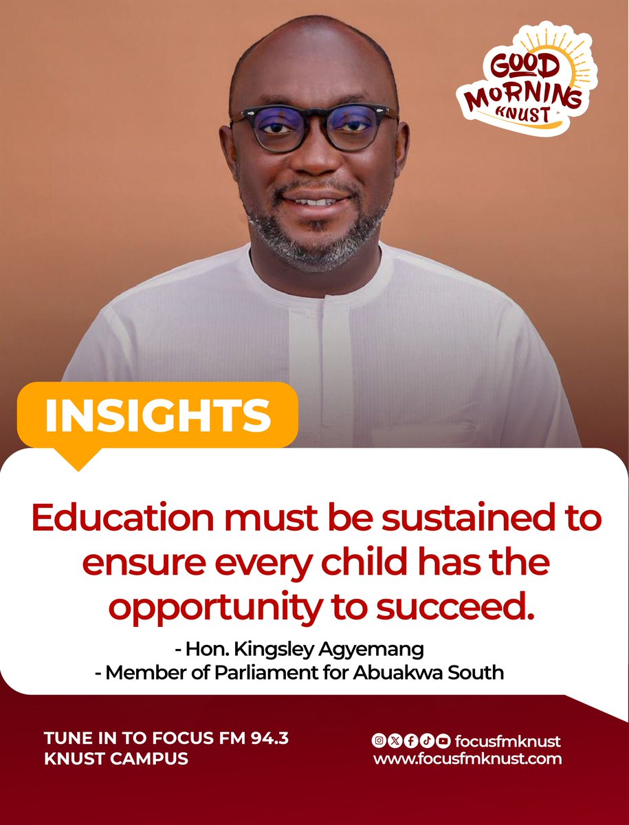 FOCUS FM KNUST (94.3MHz) tweet media