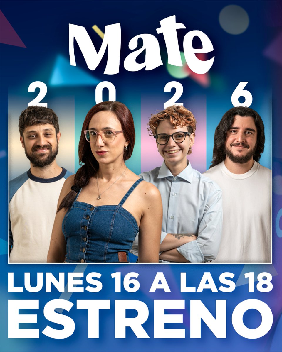 Ayer anunciamos nuestra programación 2026. Como siempre un orgullo a la vez que un desafío. El lunes a las 18 empieza oficialmente nuestra quinta temporada.