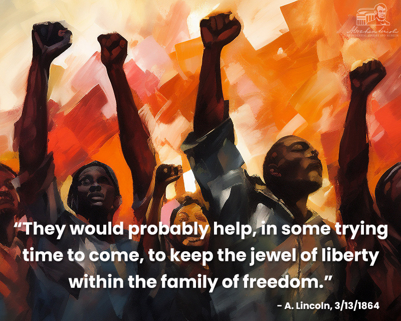 Lincoln Presidential Library tweet media