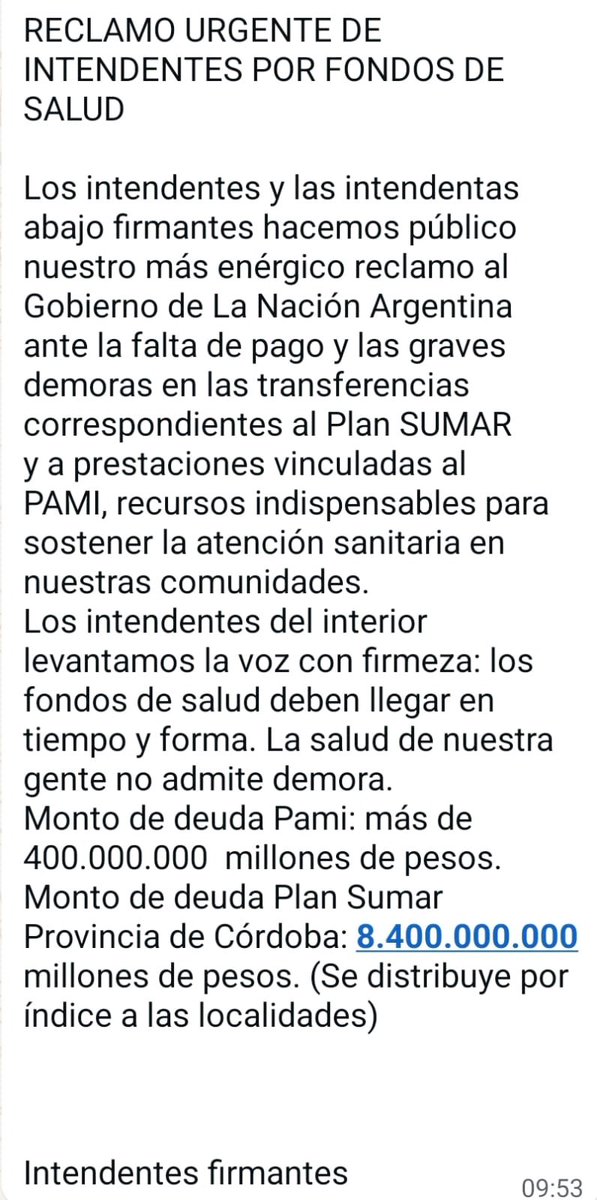 claudiagodoyok's tweet photo. La salud no espera Presidente @JMilei @PAMI_org_ar https://t.co/txQ7WPZGDf