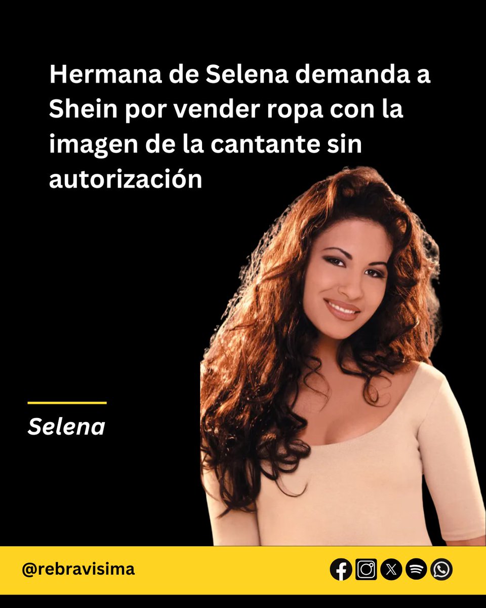 Suzette Quintanilla acusa a la empresa de comercializar mercancía con el rostro de la fallecida estrella del Tex-Mex sin permiso y busca detener las ventas y recuperar ganancias.

+Info: t.ly/ISgKh