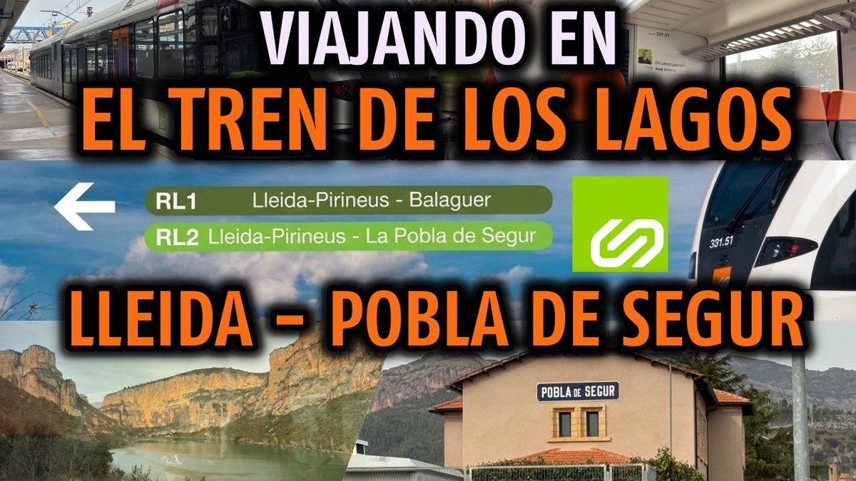 A las 21:30 estreno un video viajando en la linea RL2 de FGC desde Lleida hasta La Pobla de Segur y vuelta a Lleida, espero que lo disfruteis 😀 <a href="/FGC/">FGC</a>