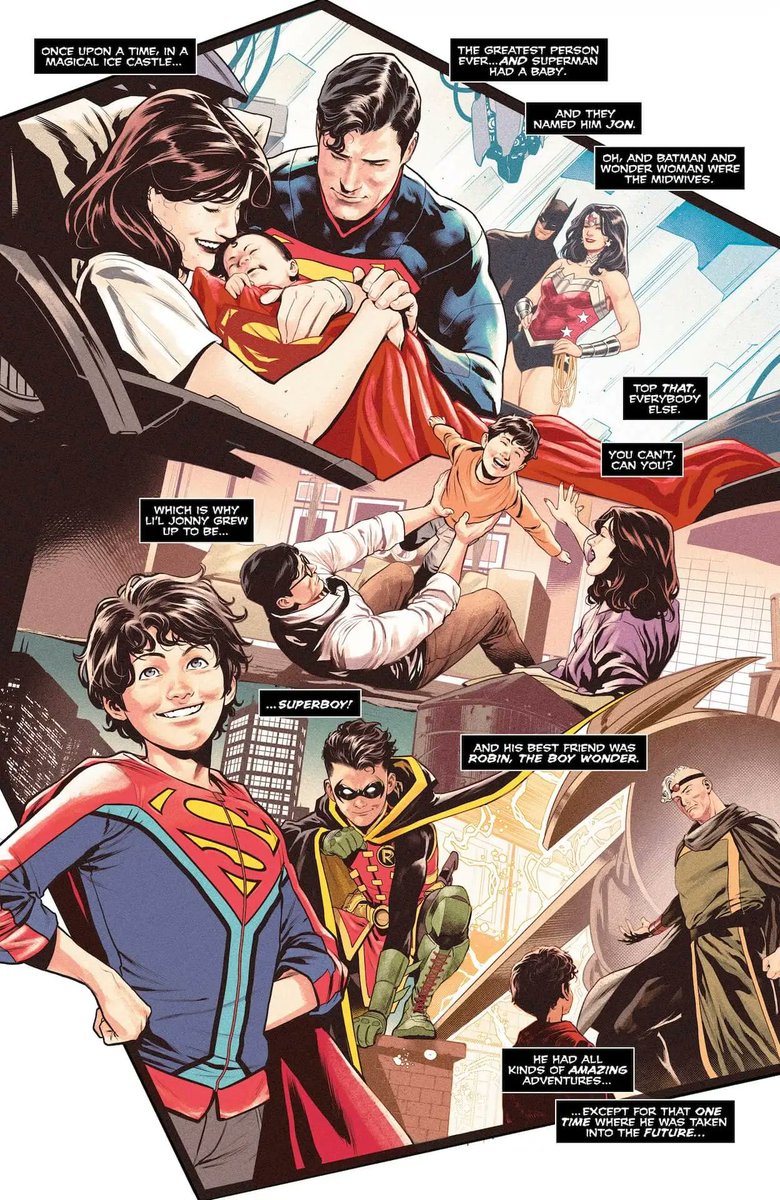 dcuworld's tweet image. Superman Unlimited #11 PREVIEW!

The future of Jon Kent starts here!