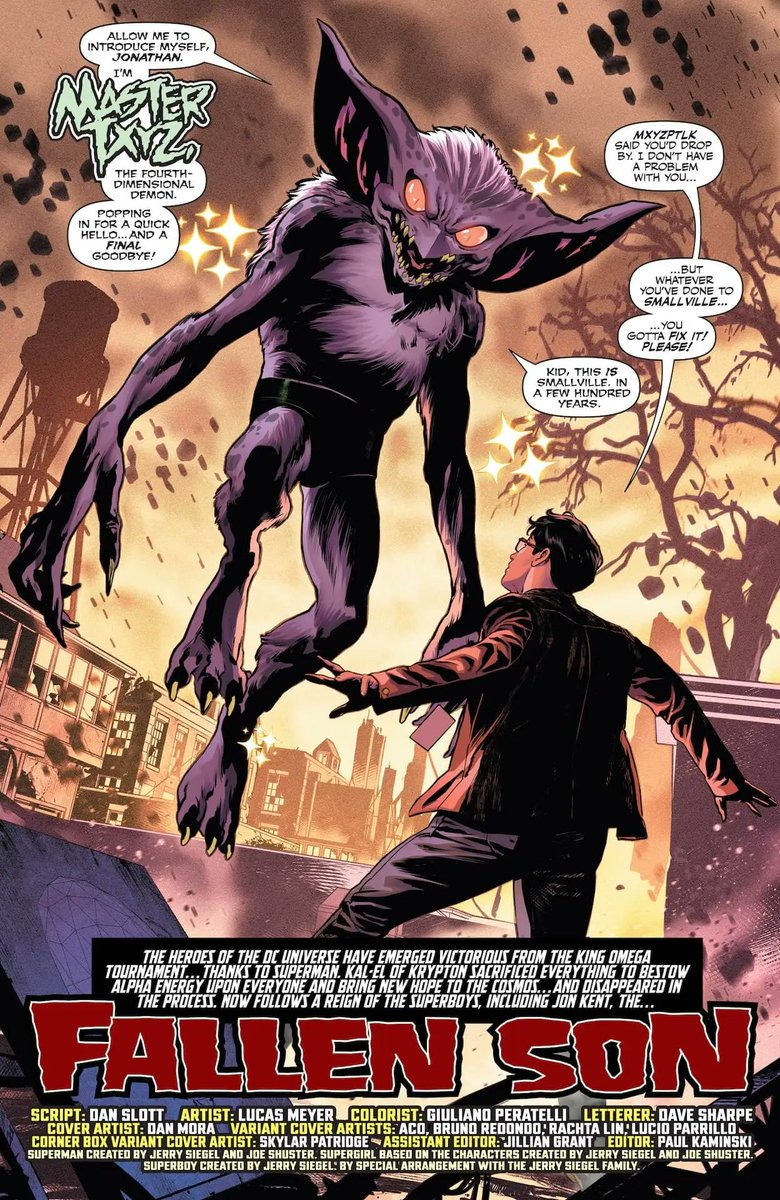 dcuworld's tweet image. Superman Unlimited #11 PREVIEW!

The future of Jon Kent starts here!