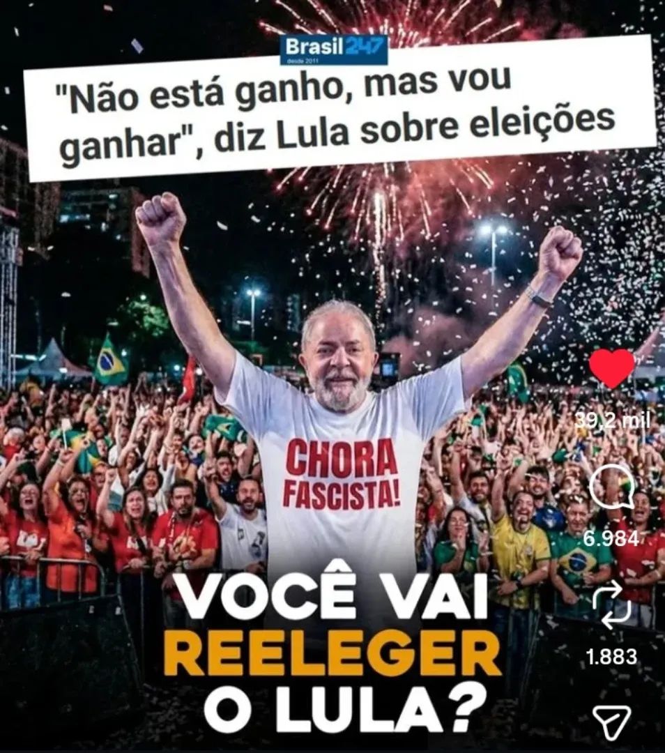 Viva nosso presidente Luiz Inácio Lula da Silva