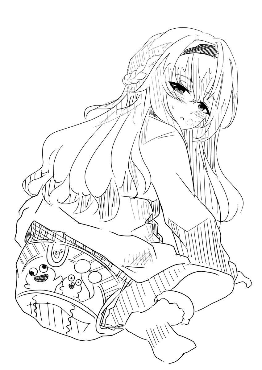 とりあえず次投稿予定のラフ置いときます
ウォースパイトさんの幼児プレイです
依頼ありがとうね! 